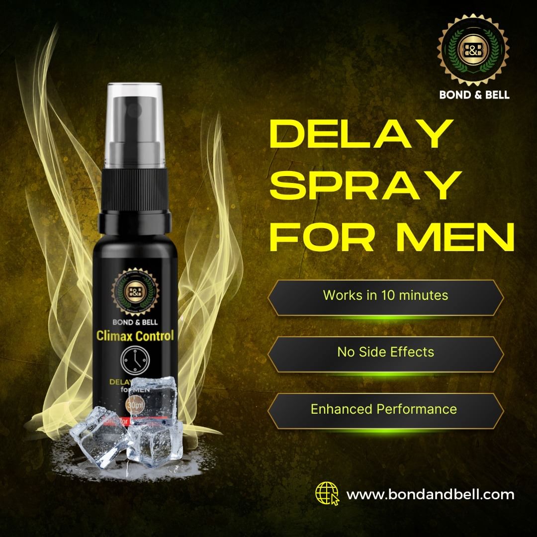 Bond & Bell Long Lasting Topical Spray | Non-Transferrable | No Side effects